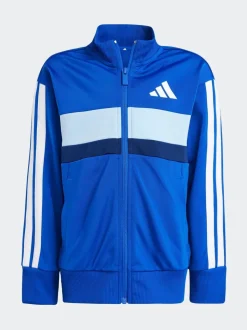 Bleu - Survêtement adidas Essentials Tiberio 3-Rayures pour petits enfants