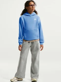 Bleu - Sweat à capuche Nike Club en polaire à enfiler