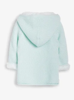 Bleu - The Little Tailor Manteau de landau Pixie Bébé 100% coton doublé de peluche