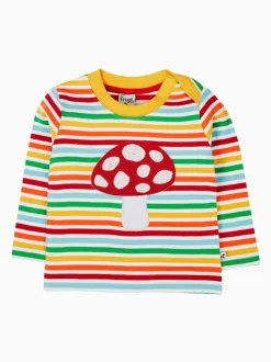 Bleu - T-shirt Frugi Orion Applique