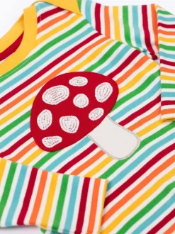 Bleu - T-shirt Frugi Orion Applique