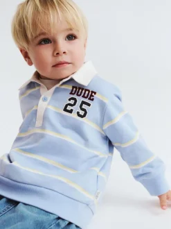 Bleu - T-shirt polo Cotton On Gabe Rugby