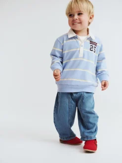 Bleu - T-shirt polo Cotton On Gabe Rugby