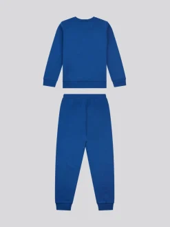 Bleu - U.S. Polo Assn. Ensemble Sweat-shirt Col rond et Survêtement Double Horsemen