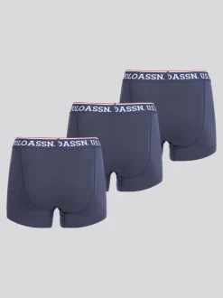 Bleu - U.S. Polo Assn. Lot de 3 malles