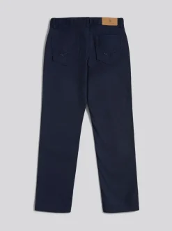 Bleu - U.S. Polo Assn. Pantalon Bedford en velours côtelé 5 poches