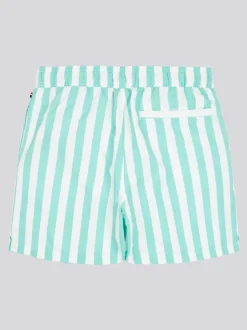 Bleu - US Polo Assn. Short de bain garçon rayé