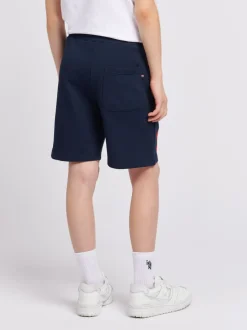 Bleu - U.S. Polo Assn. Shorts de survêtement Garçons 100% coton Player 3