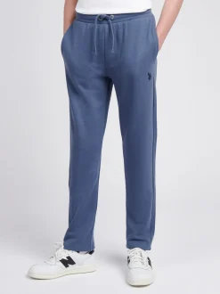 Bleu - U.S. Polo Assn. Survêtement coupe droite Double Horsemen Garçons