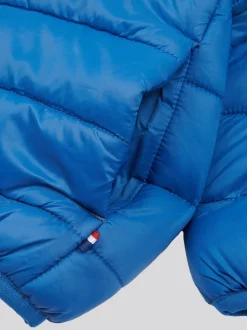 Bleu - U.S. Polo Assn. Veste matelassée à capuche avec visière