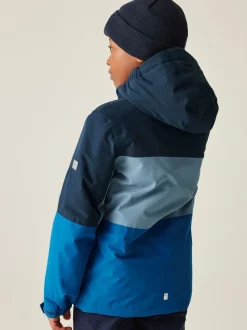 Bleu - Veste imperméable Regatta Beamz Britelight