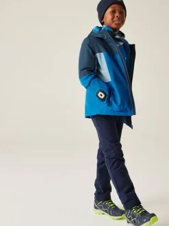 Bleu - Veste imperméable Regatta Beamz Britelight