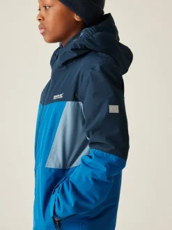 Bleu - Veste imperméable Regatta Beamz Britelight