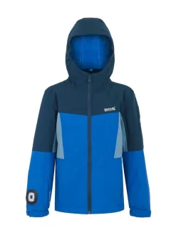 Bleu - Veste imperméable Regatta Beamz Britelight