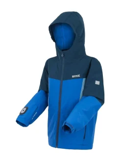Bleu - Veste imperméable Regatta Beamz Britelight