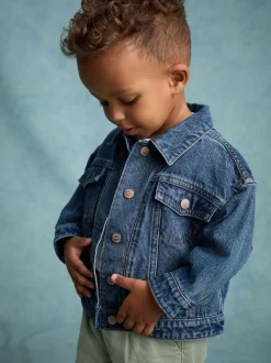 Bleu - Veste (3mths-10yrs)