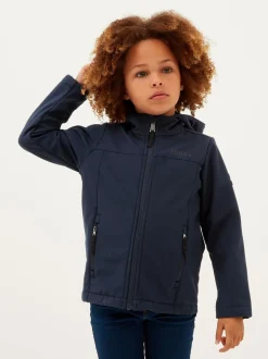 Bleu - Veste Tog 24 Koroma Softshell à capuche