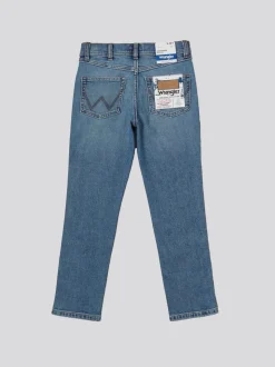 Bleu - Wrangler Jeanscoupe droite