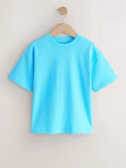 Bleu aqua - T-shirt Manches courtes (3-16ans)