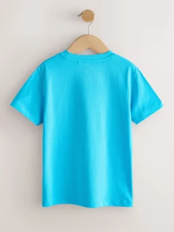 Bleu aqua - T-shirt Manches courtes (3-16ans)