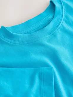 Bleu aqua - T-shirt Manches courtes (3-16ans)