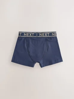 Bleu avec ceinture Or - Lot de 7 boxers (2-16ans)