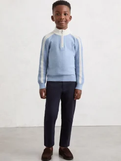 Bleu brume - Pull Reiss Carnellis