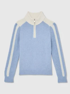 Bleu brume - Pull Reiss Carnellis