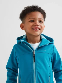 Bleu Chrome - Veste Tog 24 Koroma Softshell à capuche