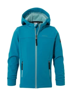 Bleu Chrome - Veste Tog 24 Koroma Softshell à capuche