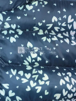 Bleu clair - Doudoune Mountain Warehouse Seasons imperméable doublée de fausse fourrure