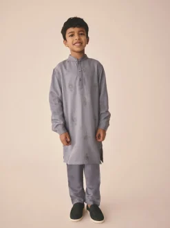 Bleu clair - Eid Kurta (3mths-16yrs)