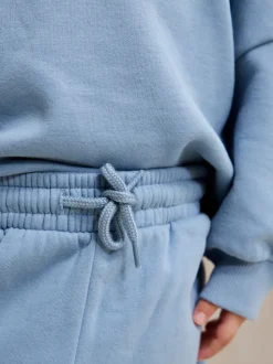 Bleu clair - Ensemble sweat et Joggings imprimé à Col rond (3mois-7ans)