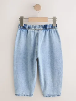 Bleu clair - Jean Barrel (3mois à7ans)