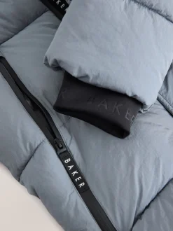 Bleu clair - Manteau matelassé Baker By Ted Baker imperméable