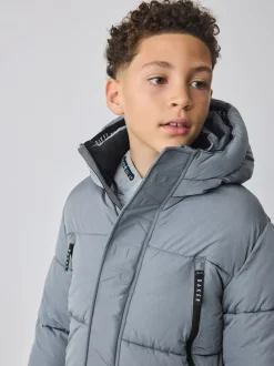 Bleu clair - Manteau matelassé Baker By Ted Baker imperméable