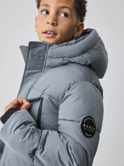 Bleu clair - Manteau matelassé Baker By Ted Baker imperméable