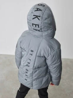 Bleu clair - Manteau matelassé Baker By Ted Baker imperméable