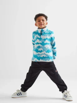 Bleu clair - Polaire Tog 24 Toffolo à col zippé pour enfant