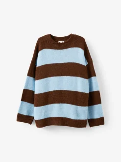 Bleu clair - Pull col rond en maille Cotton On Blake