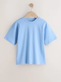 Bleu clair - T-shirt Manches courtes (3-16ans)