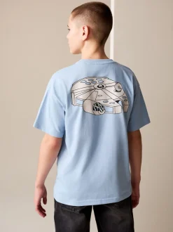 Bleu clair - T-shirt Star Wars (3-16ans)