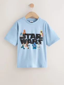 Bleu clair - T-shirt Star Wars (3-16ans)