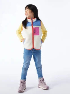 Bleu clair - Veste Tog 24 Damara Shaun The Sheep Sherpa Gilet