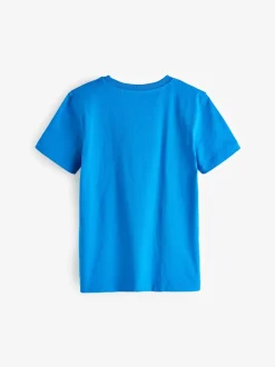 Bleu cobalt - T-shirt Manches courtes (3-16ans)