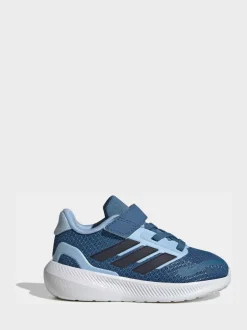 Bleu de ciel - adidas Baskets Runfalcon 5 Easy On bébé à velcro