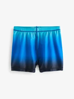 Bleu dégradé - Short de bain extensible (3-16ans)