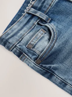 Bleu délavé à l'acide - Jeans extensibles (3-17yrs)