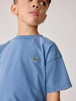 Bleu délavé - Paul Smith Junior ensemble haut et short garçon