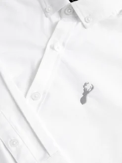 Bleu et blanc - Chemise Oxford (3-16ans)